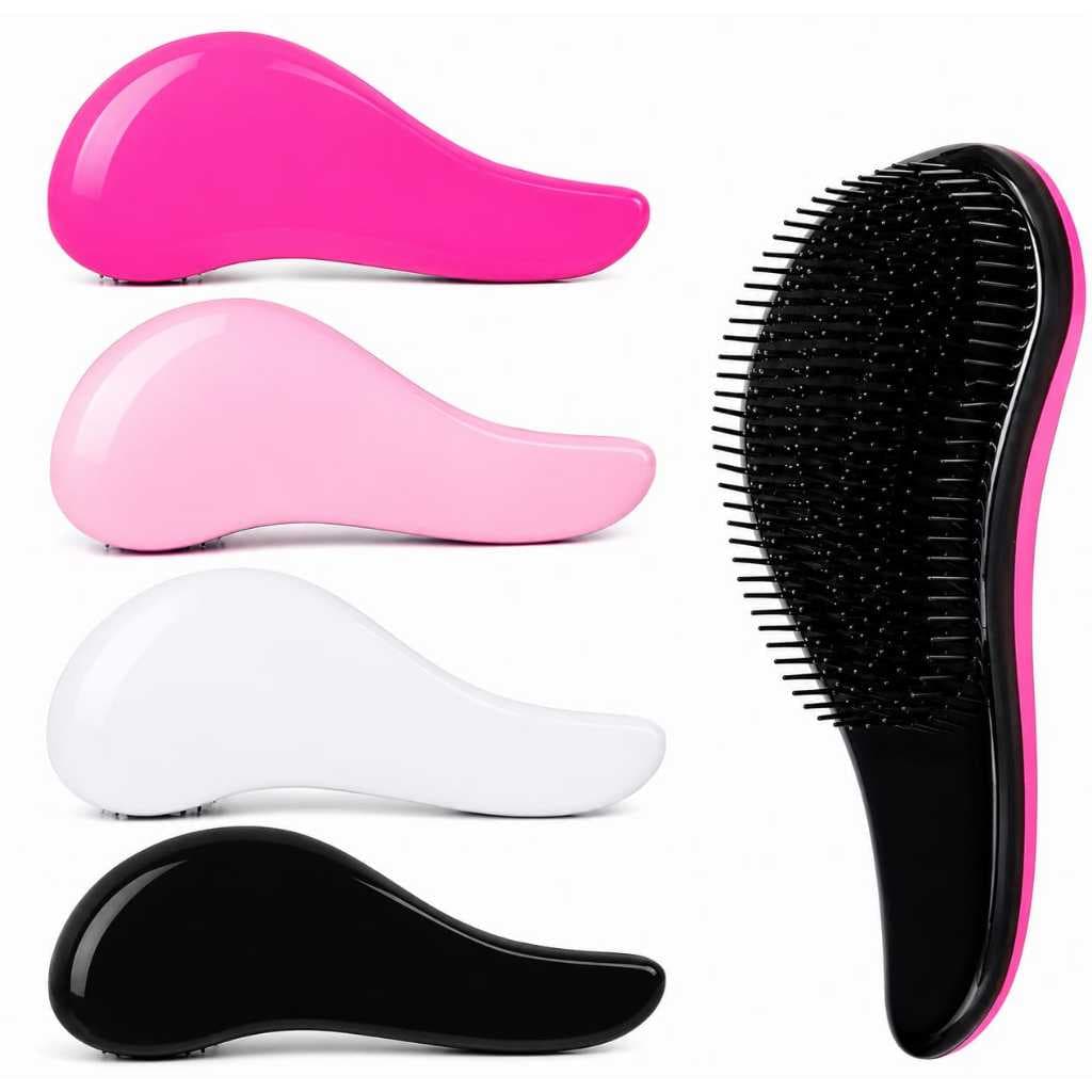 Kit 10 Escovas De Cabelo Magica Escolha Sua Cor Revenda