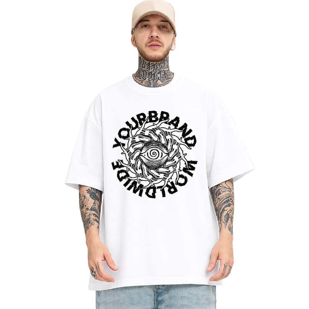 Camiseta Oversized 11 - Masculina Your Brand Streetwear Olho Casual