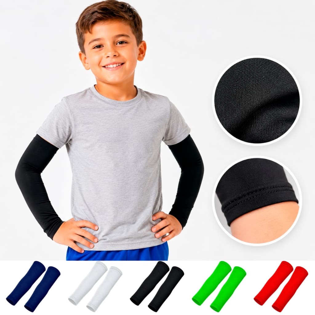 Par de manguito manga infantil Proteção UV50 Esportes Basic
