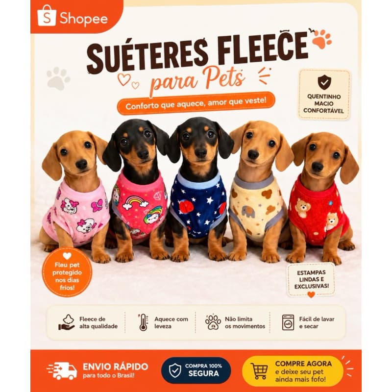 Roupa  de inverno para cachorro e gatos Porte Pequeno Suéter fleece pet