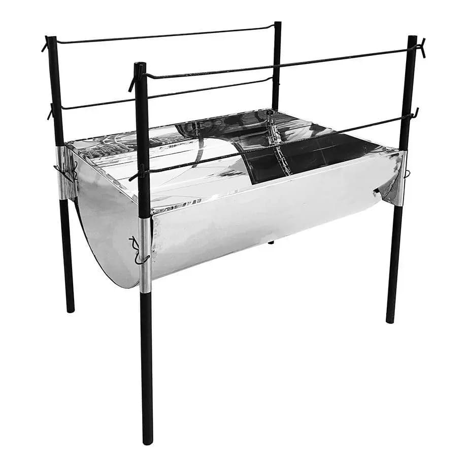 Churrasqueira Inox Adams Aberta Grande 60x50