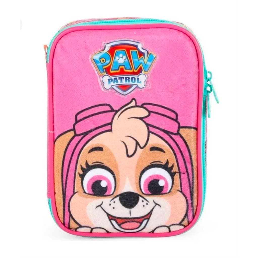 🐶✨ Estojo Escolar Patrulha Canina 3D Luxcel 🎒