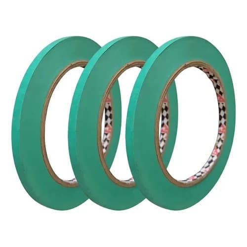 FITA CREPE FILETE AUTOMOTIVA ADERE 3 UNID 6MM X 50M POSTAGEM IMEDIATA
