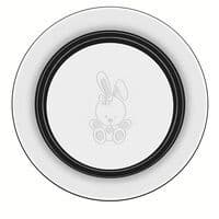 Infantil Prato Tramontina Le Petit em Aço Inox Coelhinho 23 cm