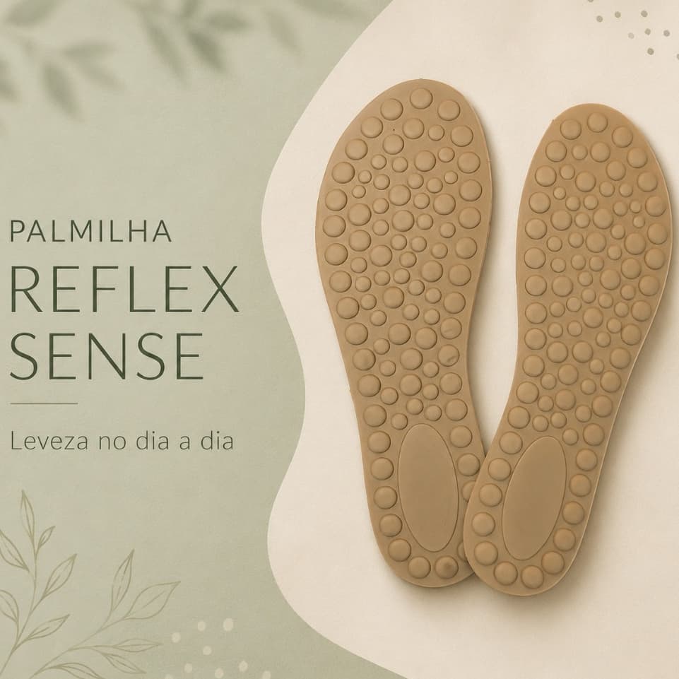 Palmilha Ortopedica Anatomica Confortével Para Esporão e Fascite Plantar Anti Impacto