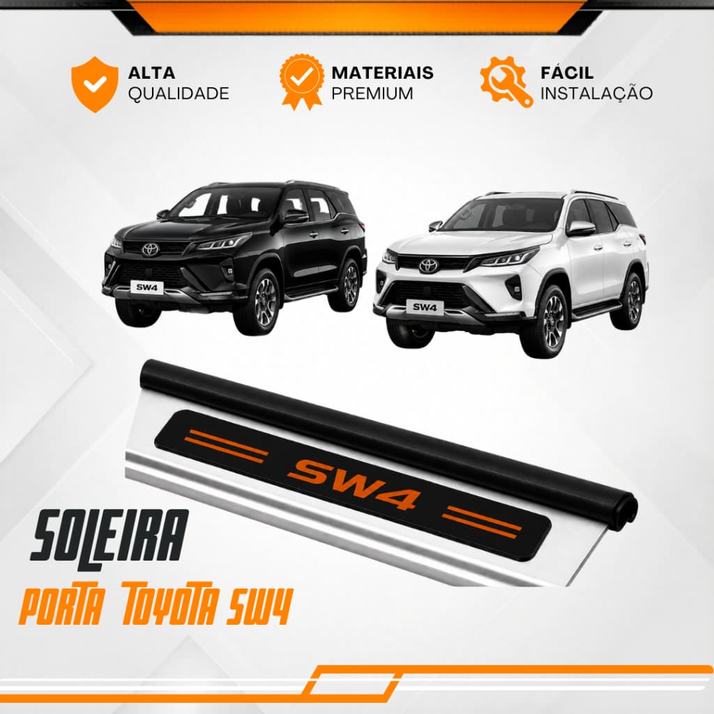 Soleira De Porta Toyota Sw4 Modelo Universal Carro personalizado