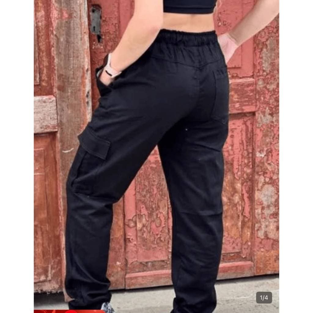 Calça Cargo Jogger Feminina
