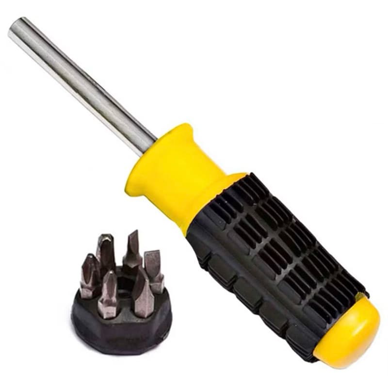 Kit Chave de Precisão 6 Pontas Intercambiáveis DS-119 Ferramenta Multiuso