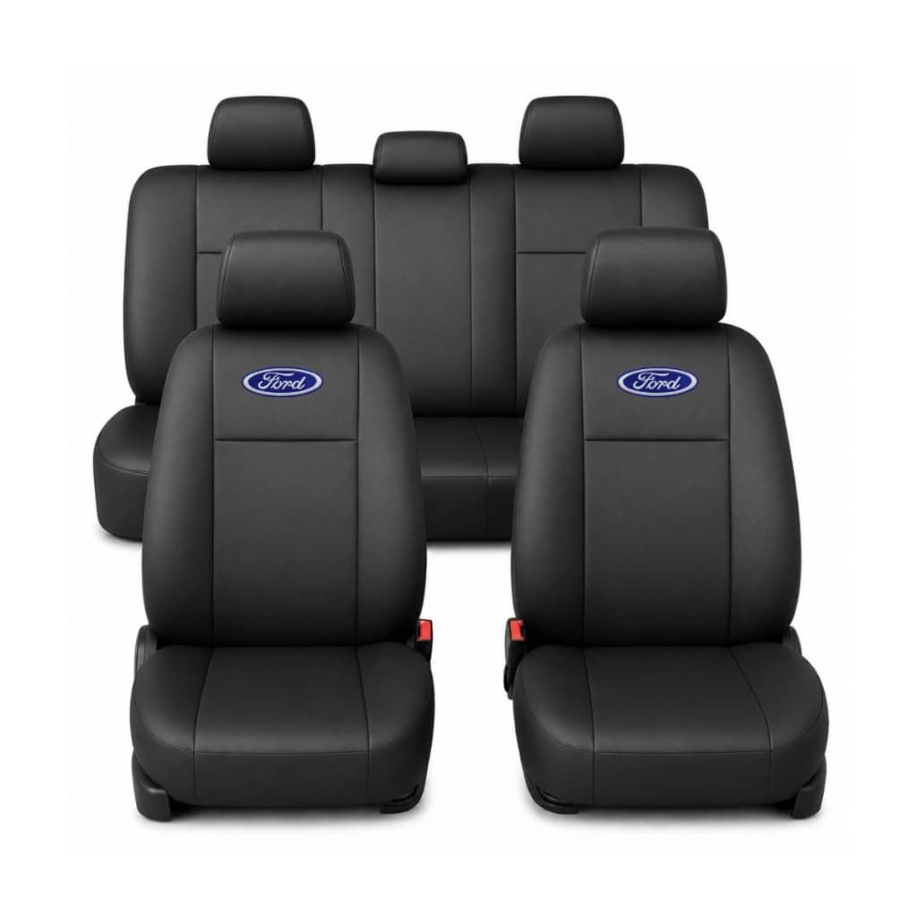 Capa Para Banco Carro Couro Automotivo Ford Fiesta Focus Ecosport Ka