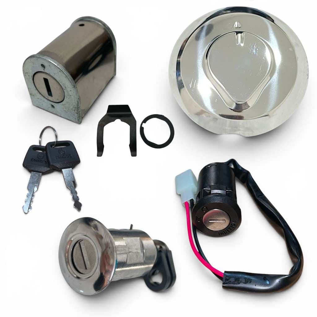 Kit Ignição Conjunto De Travas Honda Cg Titan Es/Ks Fan 125 2002 Até 2008