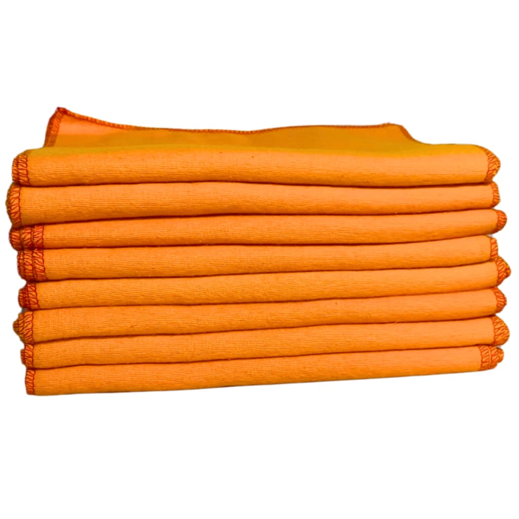 Flanela de Limpeza Multiuso 100% Algodão – Ideal para Automóveis, Vidros, Móveis e Polimento