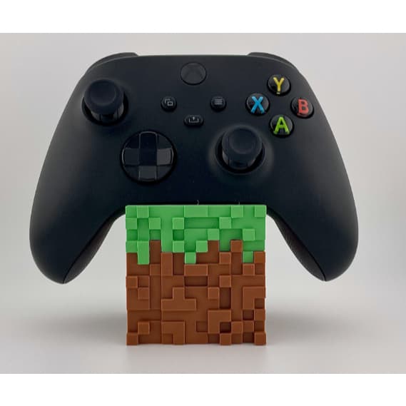 🎮🌱 Suporte para Controle de Xbox – Bloco de Grama