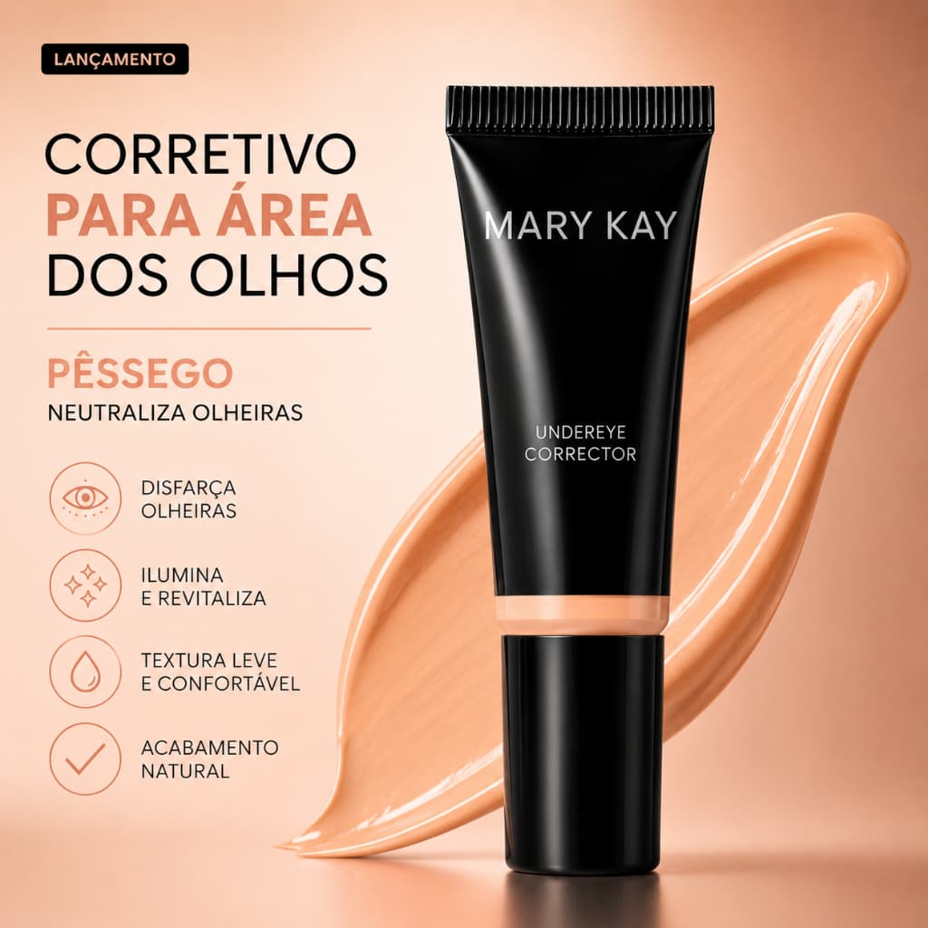 Corretivo Para a Área dos Olhos Mary Kay Pêssego 8g