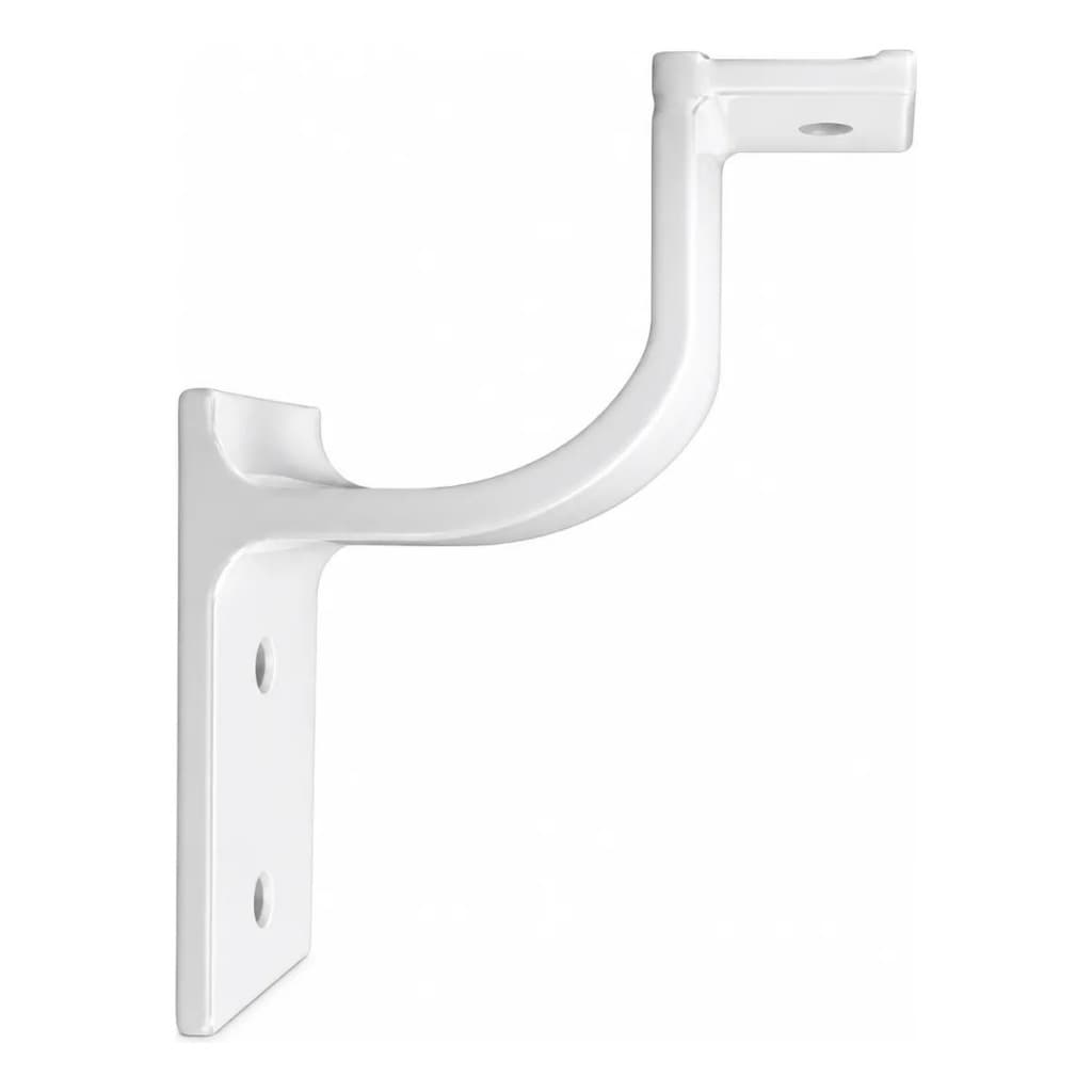SUPORTE DE PAREDE PARA CORRIMÃO DE ALUMINIO CHATO OU REDONDO
