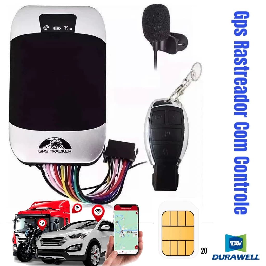 Rastreador GPS Veicular TK303G com Controle Remoto para Carro e Motorcycle/Gps Tracker