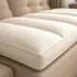 Pillow Top Sofá Retrátil e Reclinável Wavy 160x80x12cm Lavável em Máquina -Espumas e Fibras