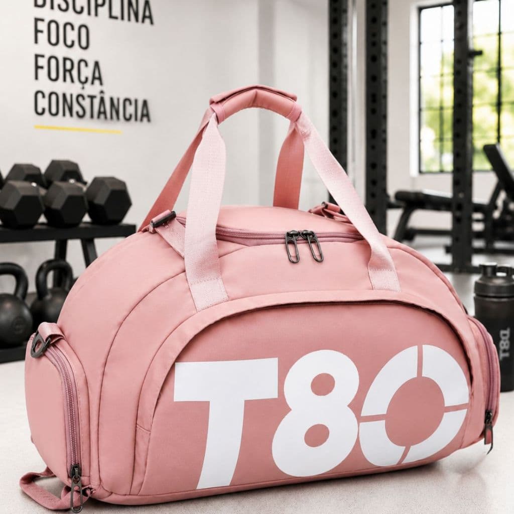 Bolsa Feminina de Academia Fitness Esportiva Mochila Feminina Academia