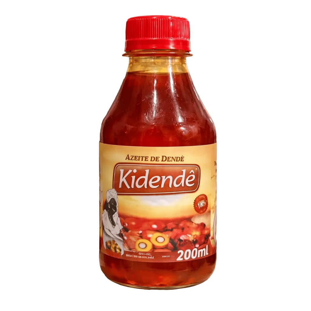 Azeite De Dendê Óleo De Palma Bom Sabor 100% Natural 200ml