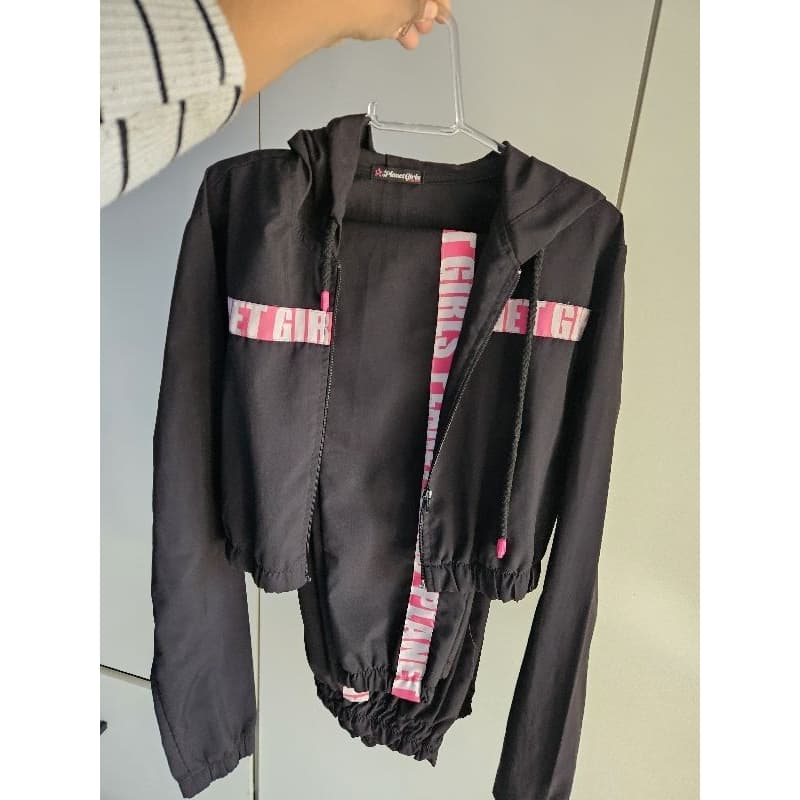 BAZAR/BRECHÓ Conjunto Corta Vento Feminino PLANET GIRLS TAMANHO G