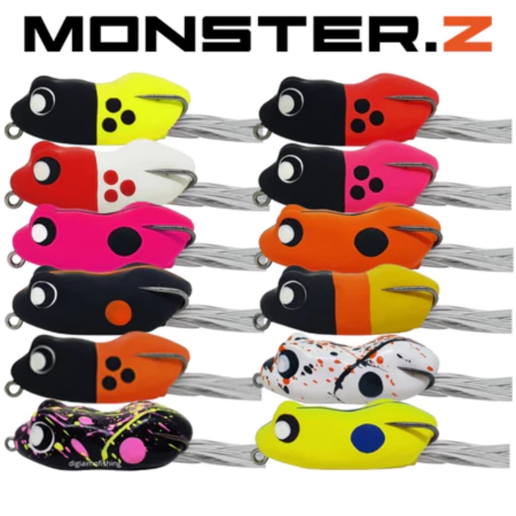 Isca Para Traíra Monster Z 60 e 70 Matadeira Frog Sapinho de Borracha