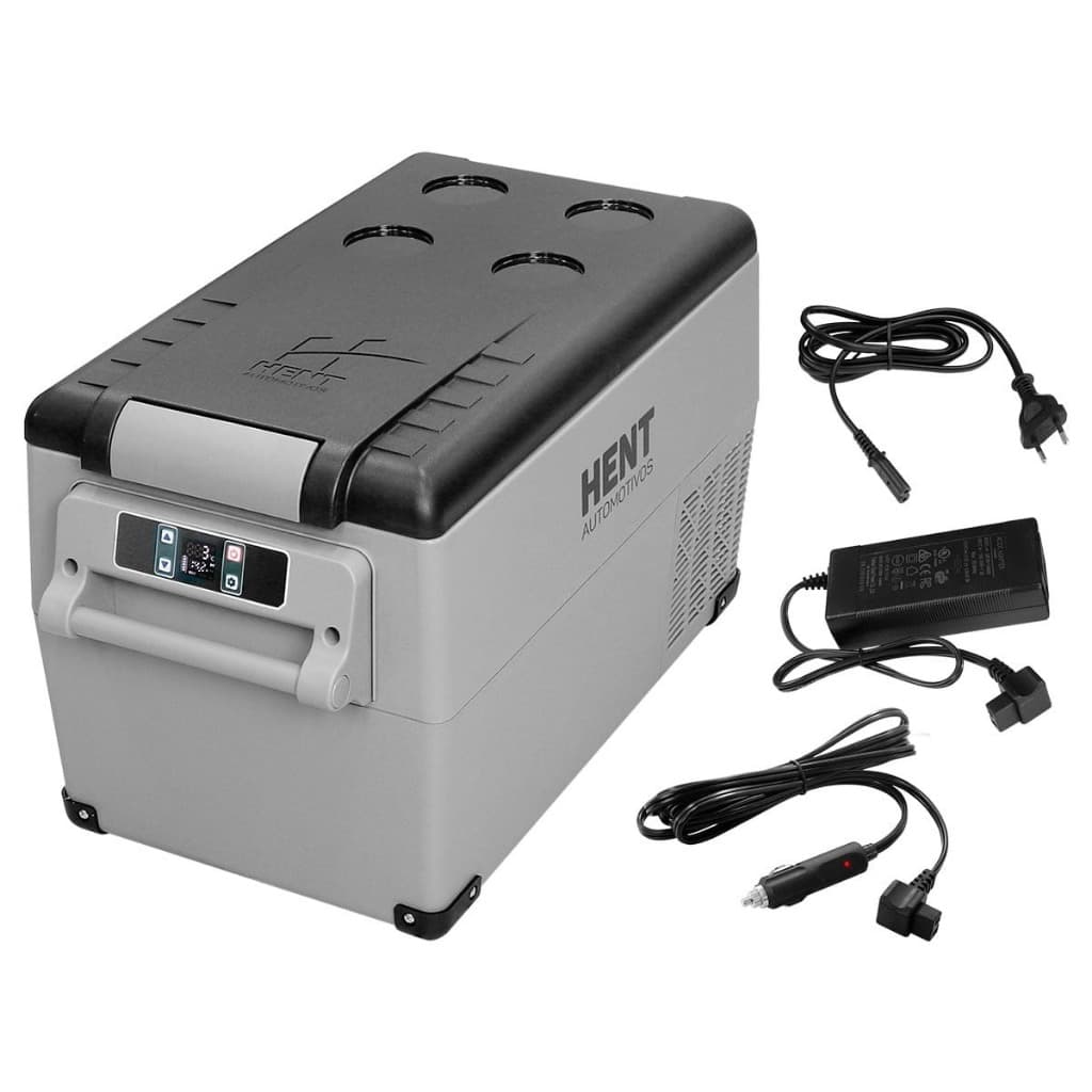 Geladeira Portátil 32 Litros HENT Quadrivolt 12V/24V/127V/220V com Bluetooth