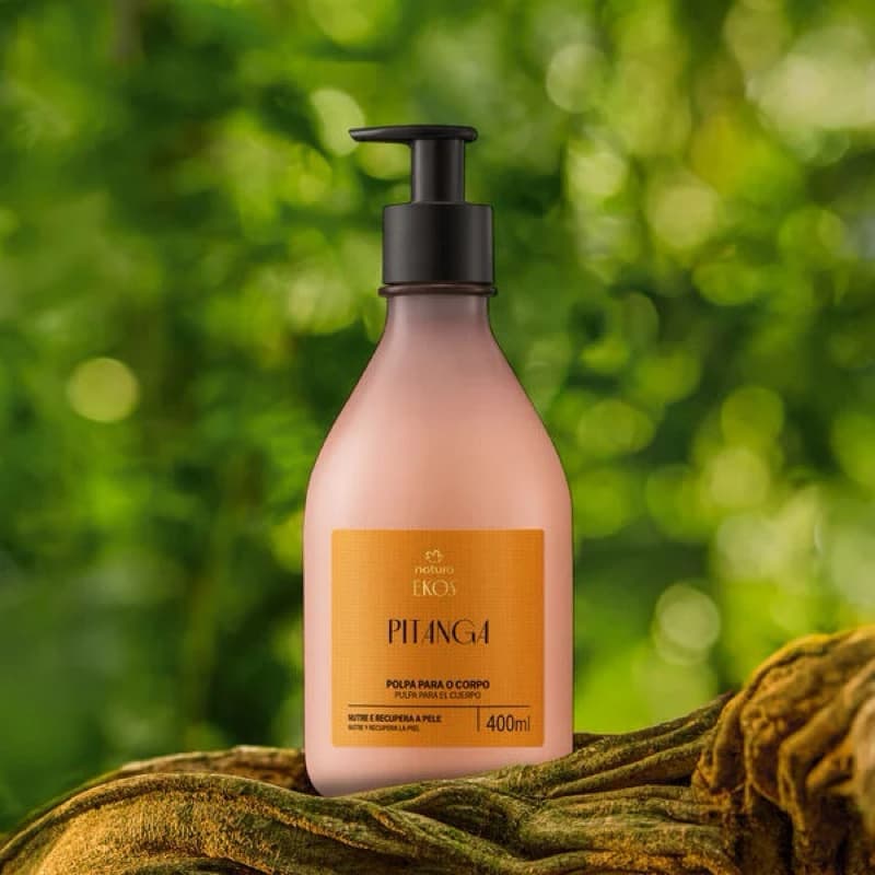 Hidratante Ekos Natura 400ml: pitanga,andiroba, castanha,cacau,amazô ou maracujá