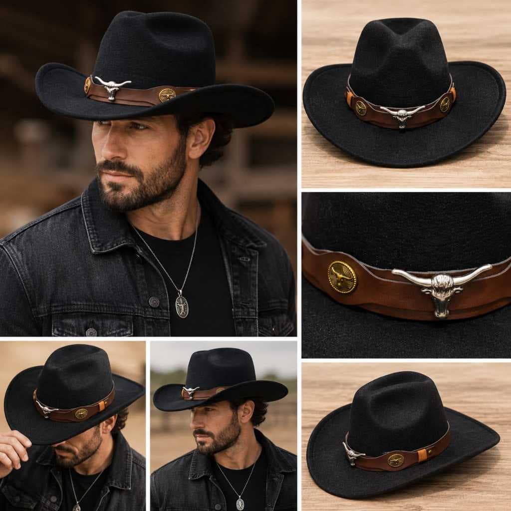 Chapéu Country Americano Café Unissex Rodeio Barretos Sertanejo