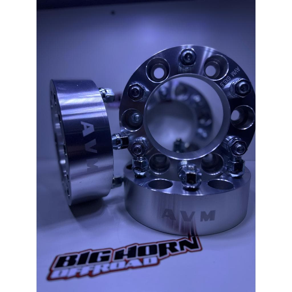 Espaçadores De Rodas Avm 50mm Hilux L200 SW4 até 05 / Troller 03 a 13 / Bandeirante - 4 Peças