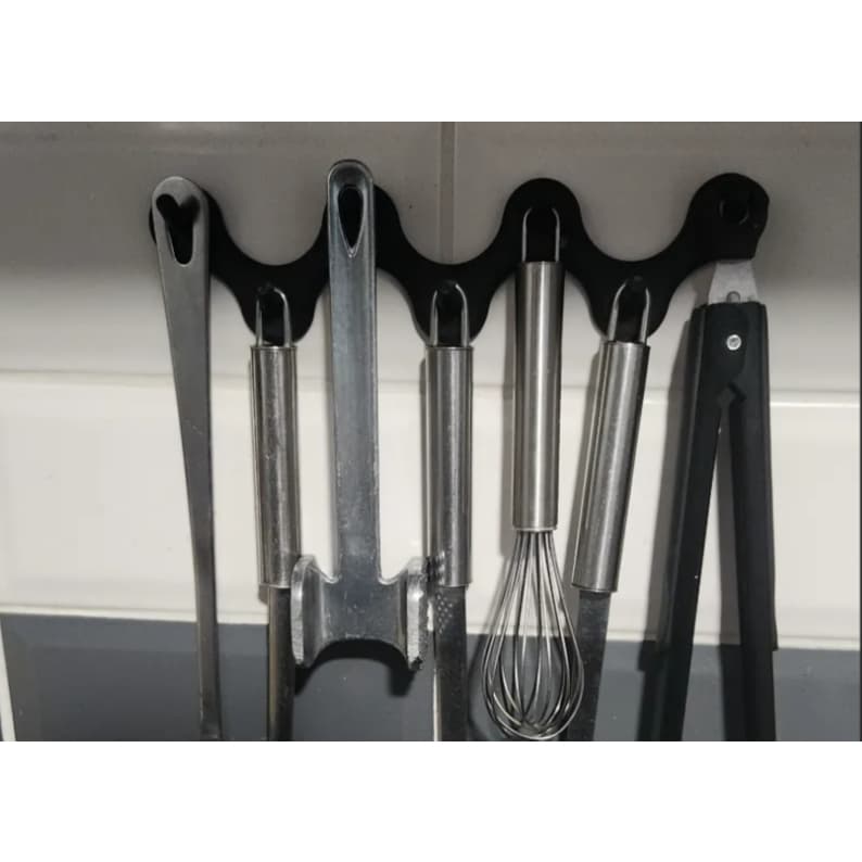 Suporte Ondulado para Utensílios de Cozinha