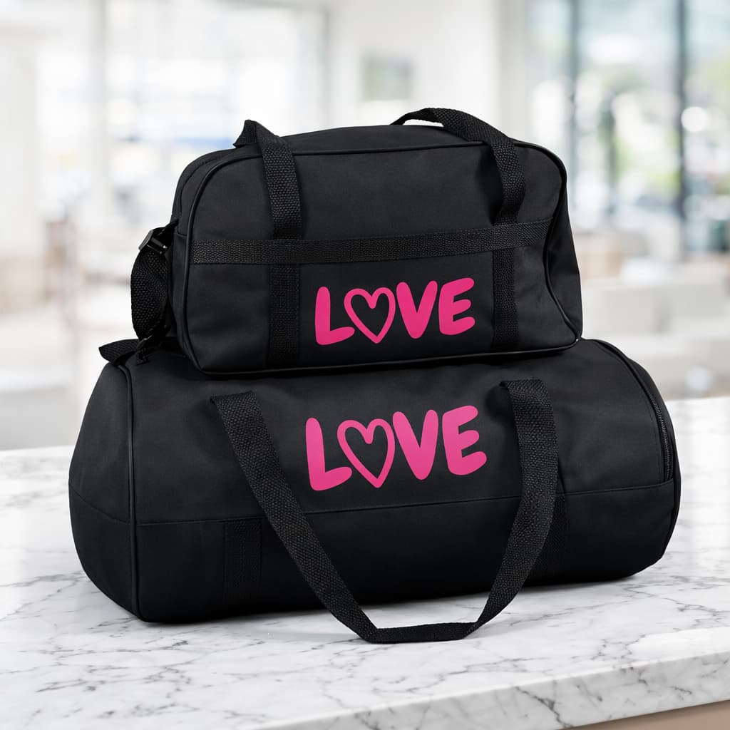 2 Bolsa Mala De Viagem Academia Bolsa G Mais Bolsa P