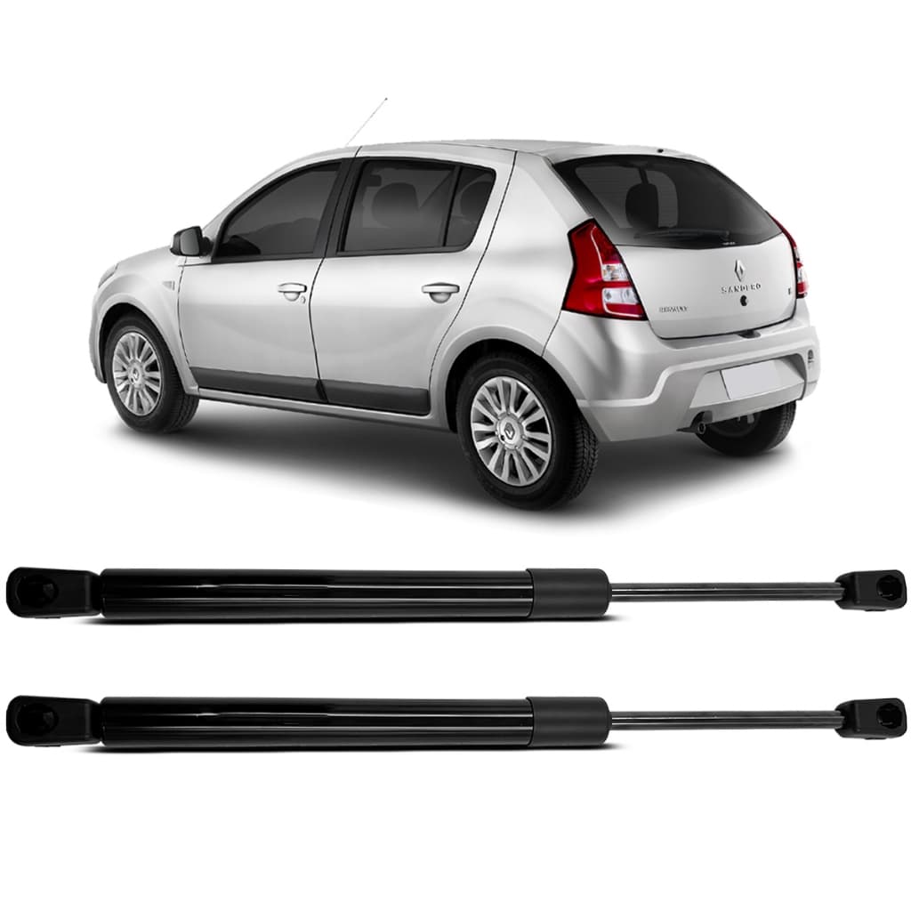 Amortecedor Porta Malas Sandero 2008 a 2014 Pistão Tampa Traseira