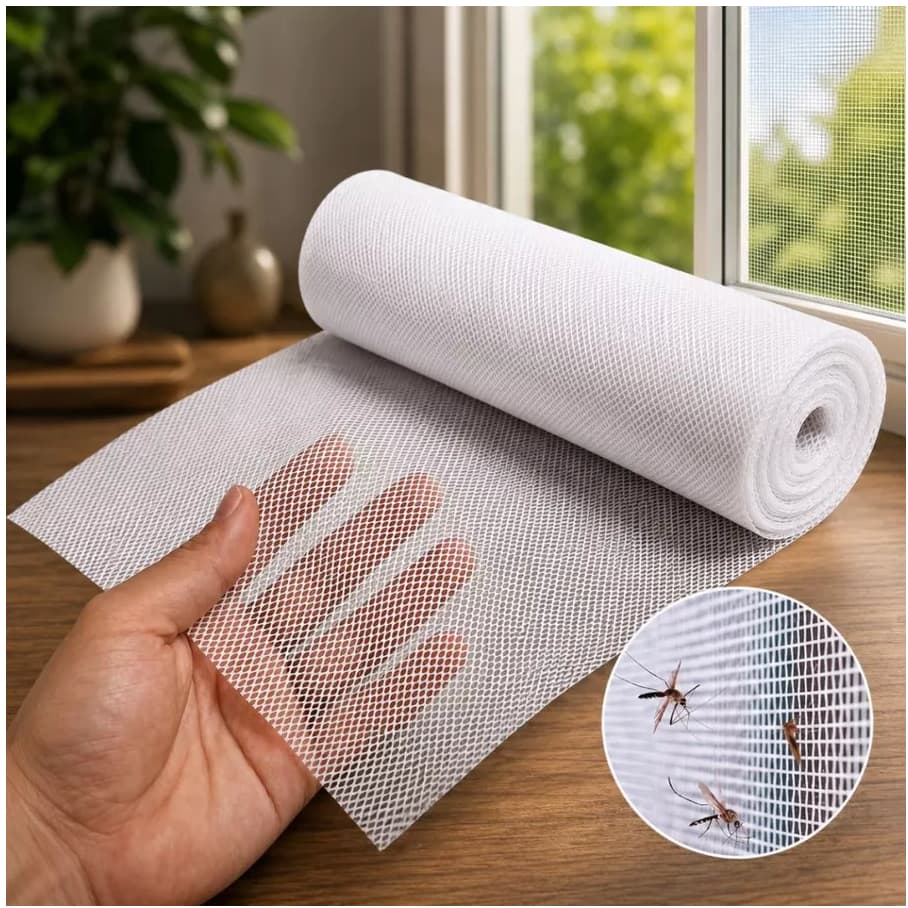 Tela Mosquiteiro 3m Anti Inseto Janela Porta Dry Fit Resistente Contra Mosquitos Insetos Pernilongos