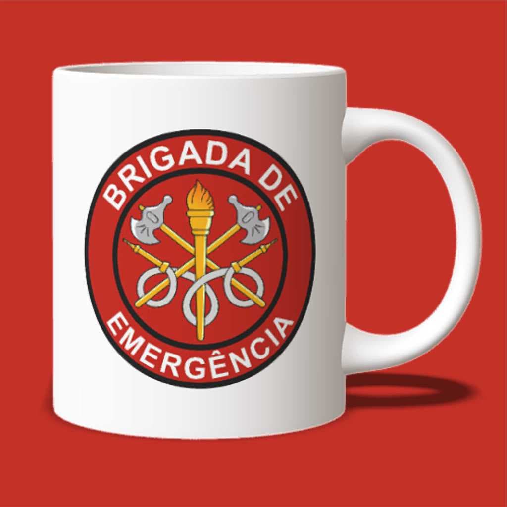 Caneca de Cerâmica Brigada de Emergência 325 ml