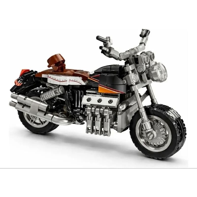 Blocos de Montar Moto Custon 285 PCS Motocicleta
