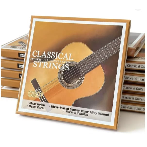 Encordoamento Violão Clássico Nylon CG01 Original | Som Limpo e Durabilidade | Pronta Entrega