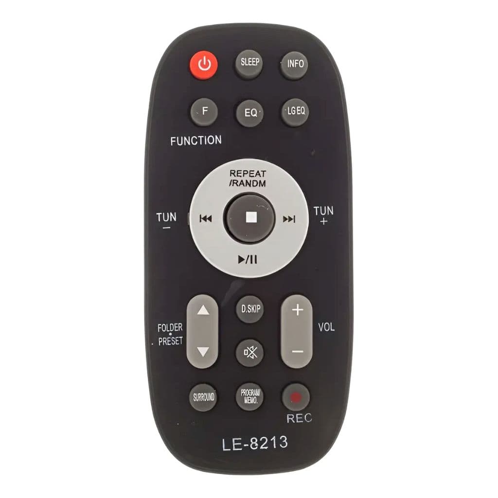 Controle Remoto Compatível Som Lg Akb36638215 Rad114 Rad125 MCS904W MCT704 Le-8213