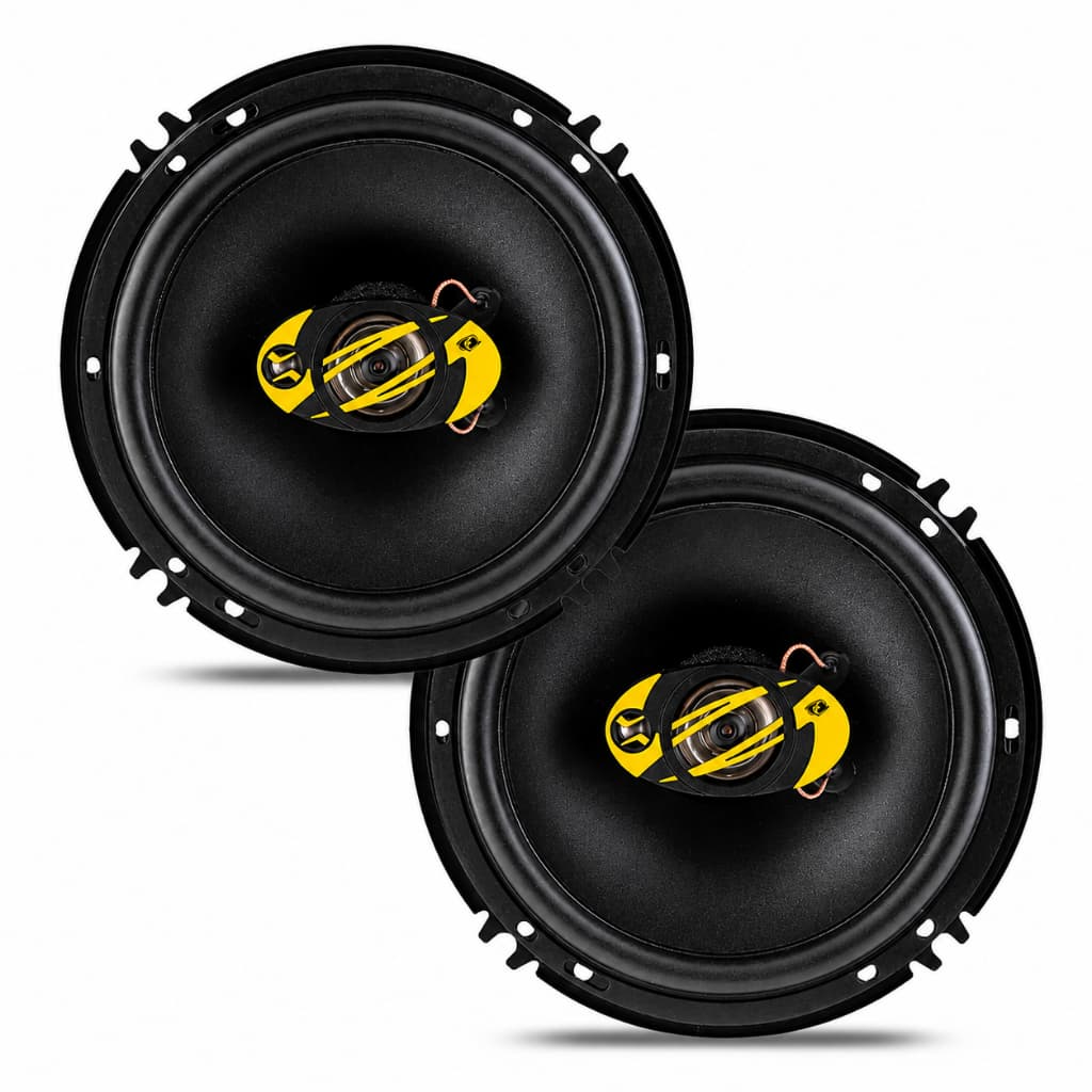 Eros Eleve El6t120 Alto Falante Triaxial 6 Polegada Forte 60 Preto