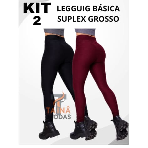 Calça Legging Feminina Suplex Cintura Alta com Conforto e Modelagem