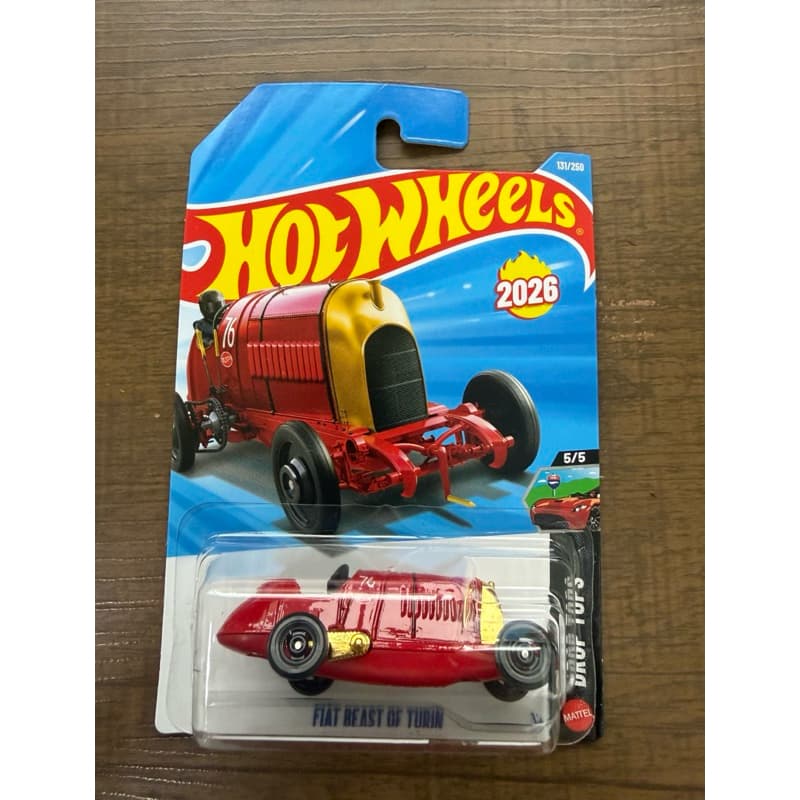 Carrinho Miniatura Hot Wheels Fiat Beast Of Turin
