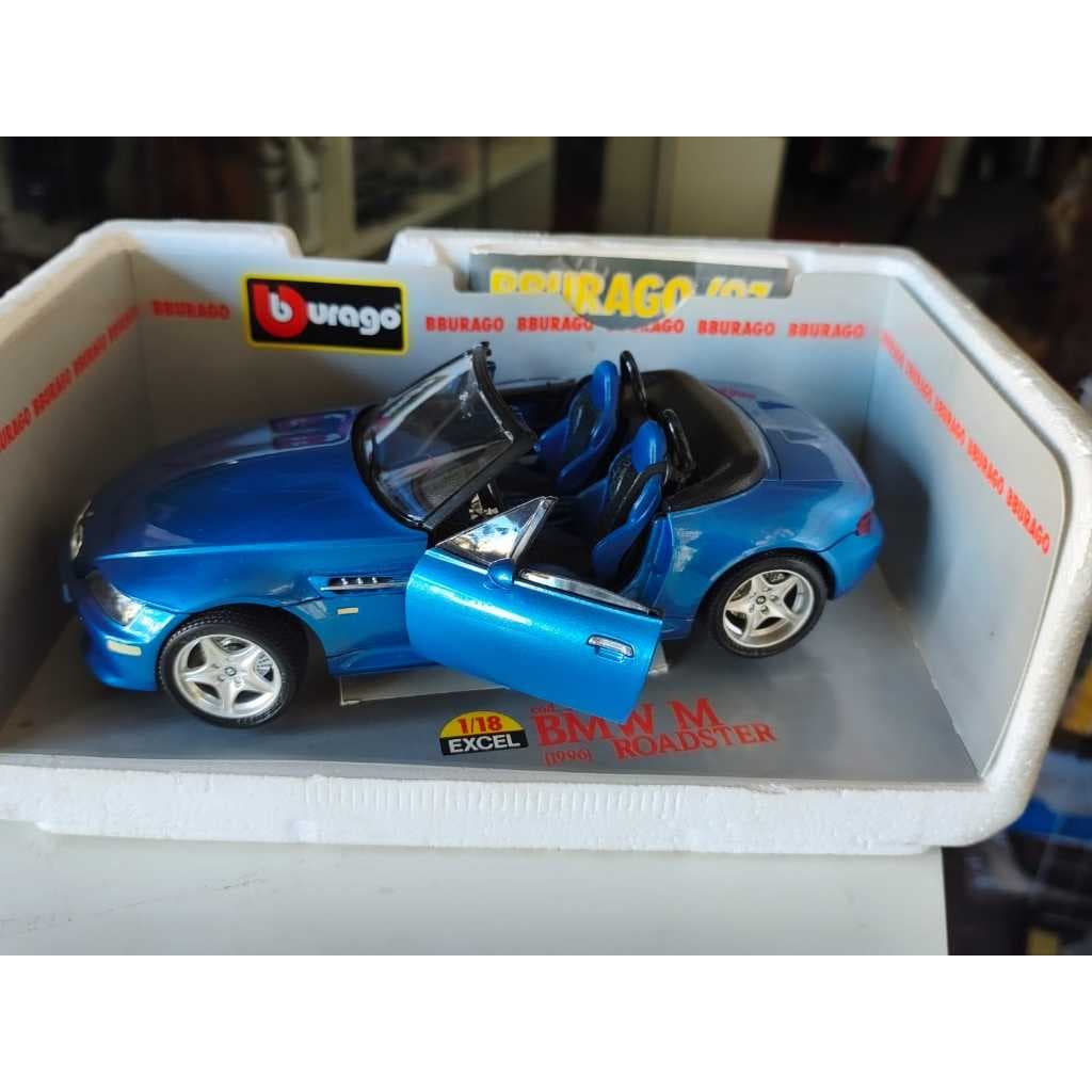 Miniatura Antiga BMW M Roadster 1996 1/18 Bburago