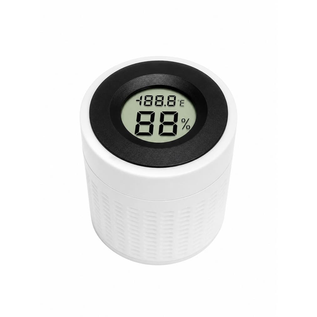 Termômetro e Higrômetro Digital com Display LCD – Monitor de Temperatura e Umidade + Suportes Grátis