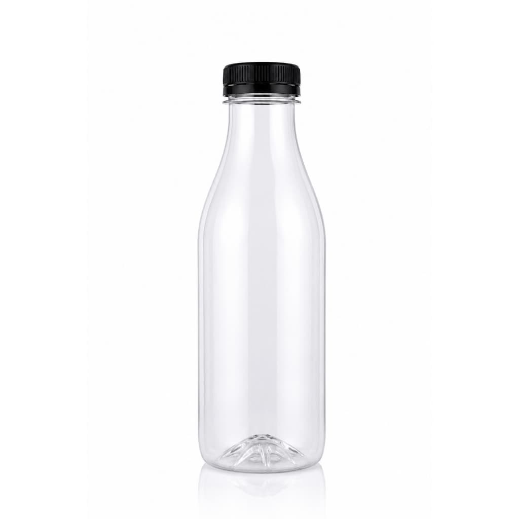 kit 5 Garrafa Pet Transparente incolor 1L