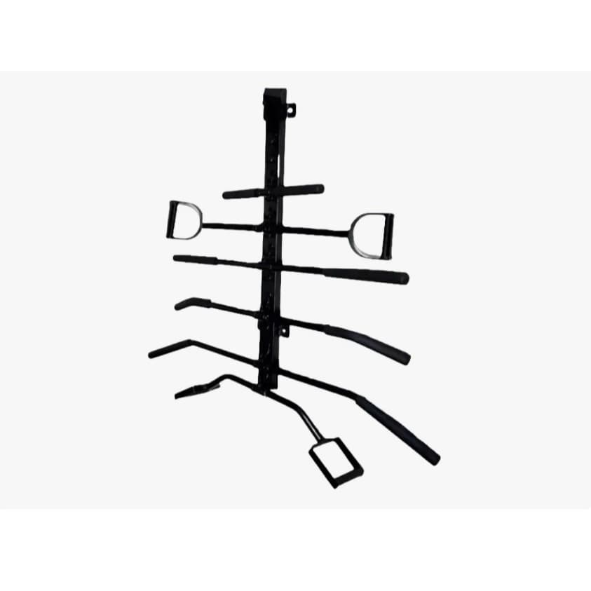 Suporte De Parede Para 12 Puxadores Academia Fitness