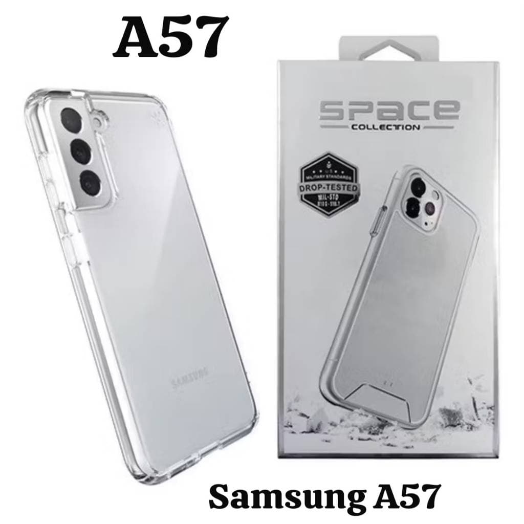 CAPA CAPINHA SPACE COLLECTION TRANSPARENTE P/SAMSUNG A57 ANTISHOCK PROTEÇÃO TOTAL RESISTENCIA