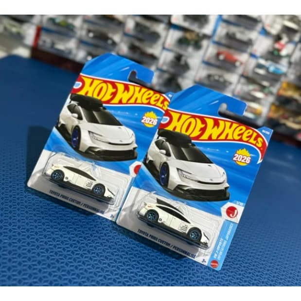 Hot Wheels Toyota Prius Mainline lote 2026 1/64 - Com ou Sem Bagageiro