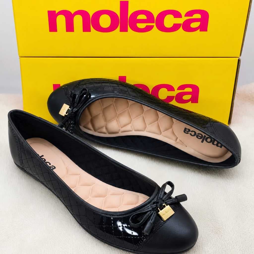 Sapatilha Moleca Calce Facil macia Ortopédica Massageadora Palmilha com espuma Lançamento Original