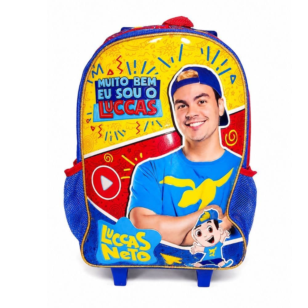 Mochilas Unissex Escolar Para Crianças Com e Sem Rodinhas