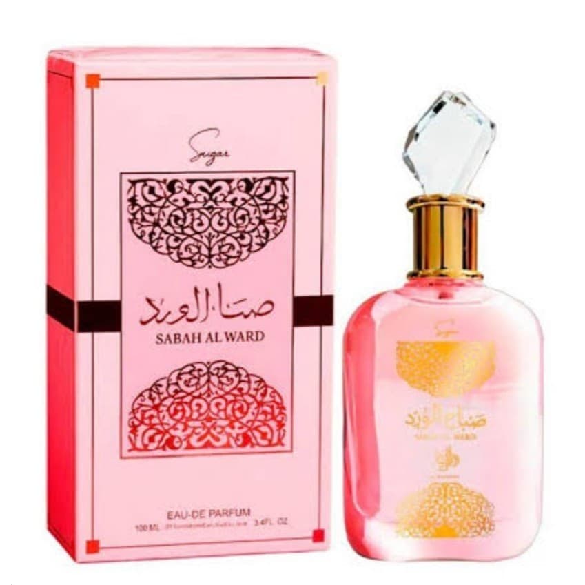 Sabah Al Ward Sugar 100ml Perfume Feminino Original  feminino