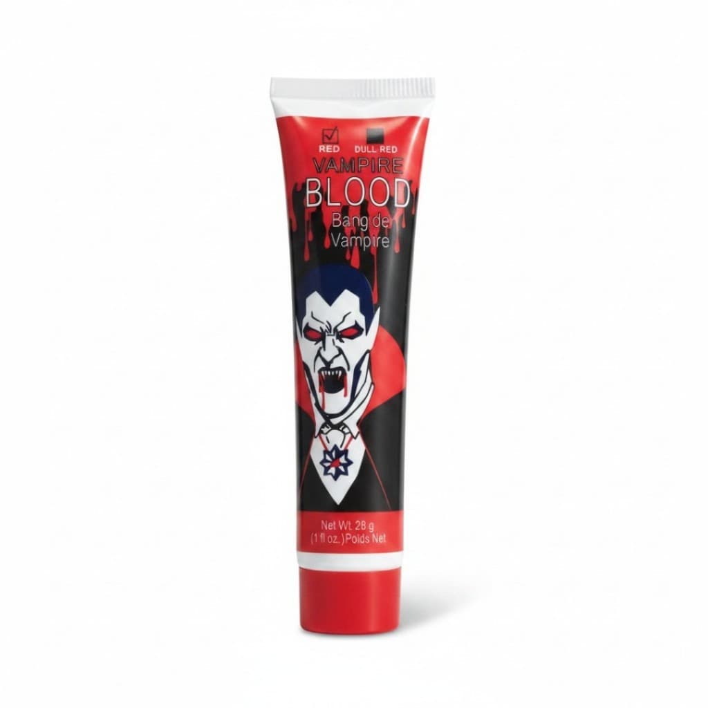 Sangue Falso Teatral Maquiagem Halloween Vampiro Tubo 28g