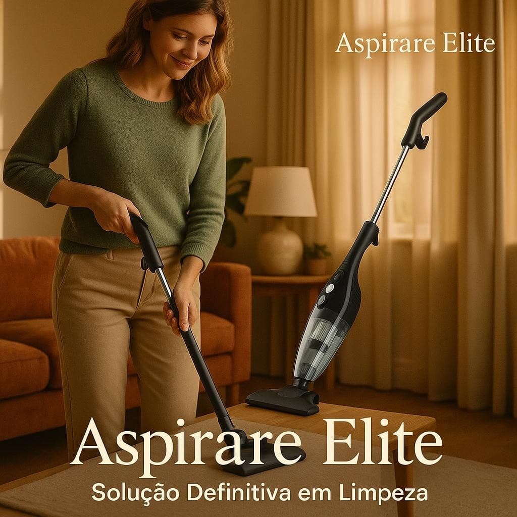 Aspirador Vertical Portátil 2 em 1 Limpeza Rápida 220V